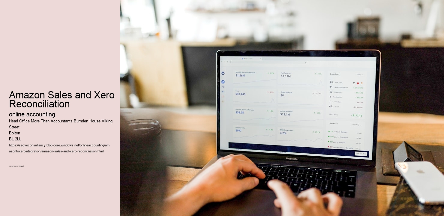 Amazon Sales and Xero Reconciliation
