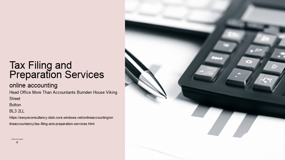 Tax Filing and Preparation Services