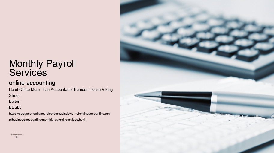 Monthly Payroll Services