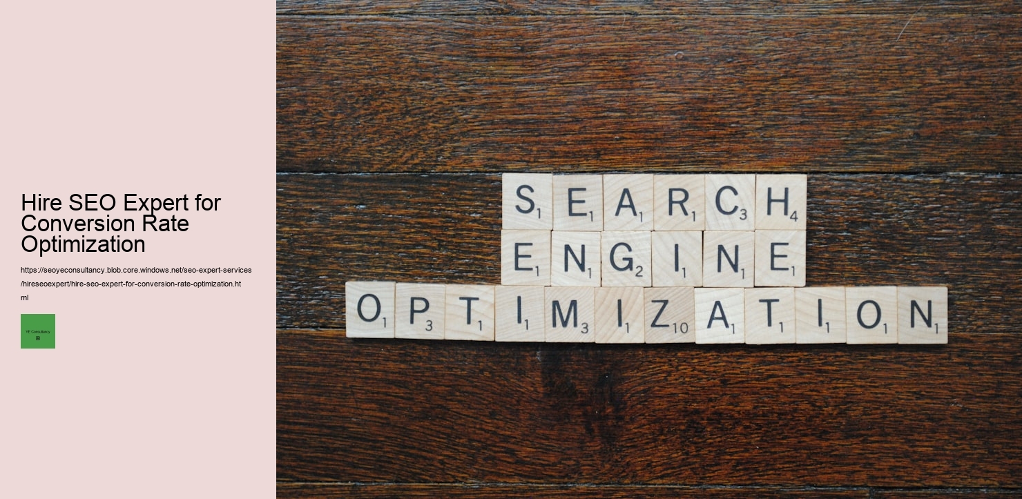 Hire SEO Expert for Conversion Rate Optimization