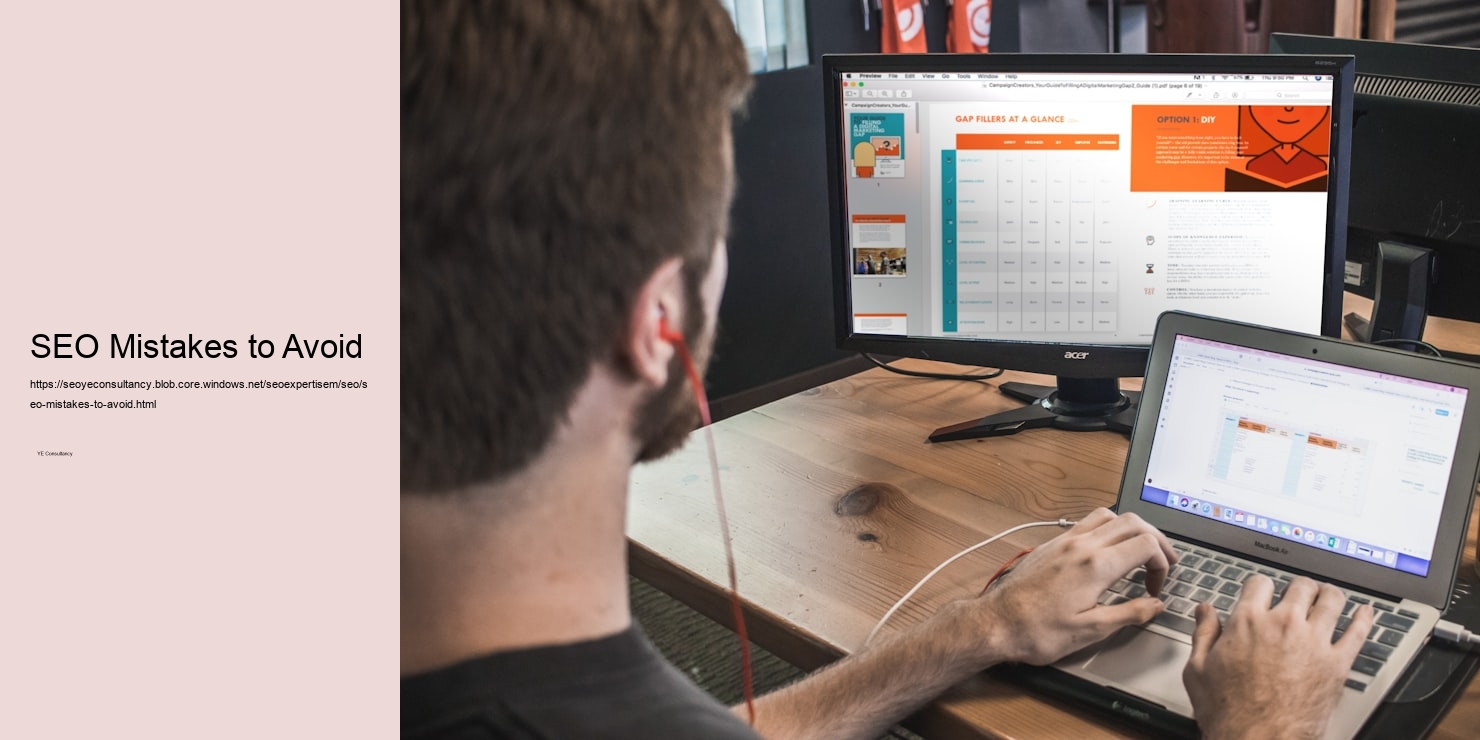 SEO Mistakes to Avoid